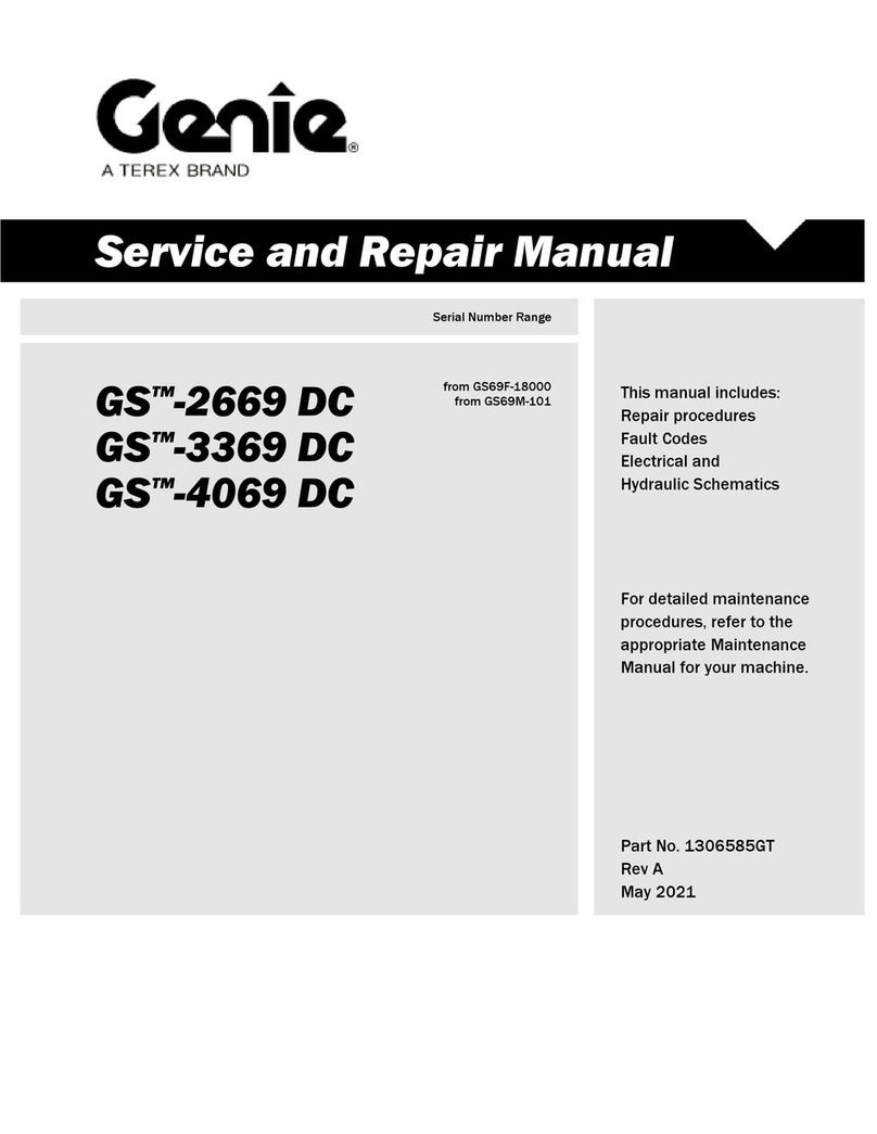 Terex Genie GS-2669 DC Installation and operating manual Terex Genie GS-2669 DC Installation and operating manual