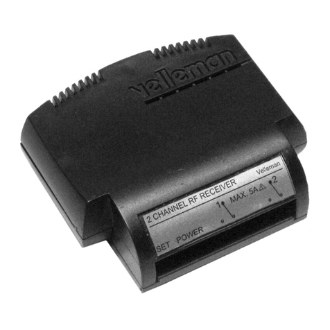 Velleman VM130 User manual
