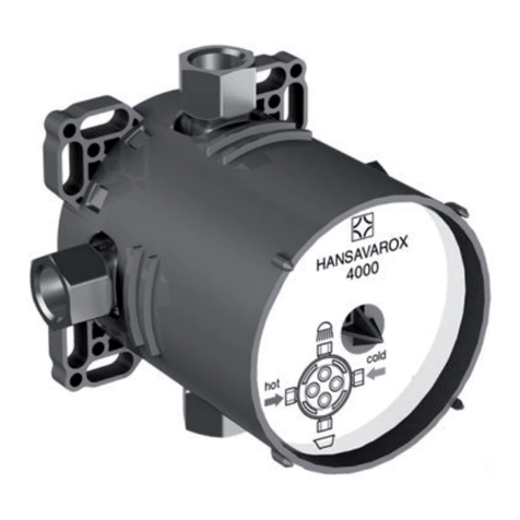 Hansa VAROX Kompakt 4000 0000 Mounting and operating instructions Hansa VAROX Kompakt 4000 0000 Mounting and operating instructions