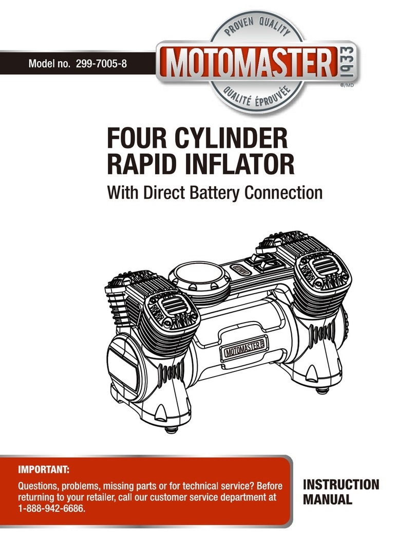 Motomaster 299-7005-8 User manual