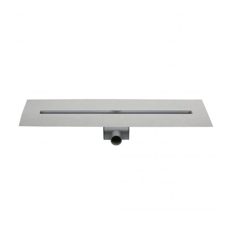 ESS Easy Drain R-line Installation and operating instructions
