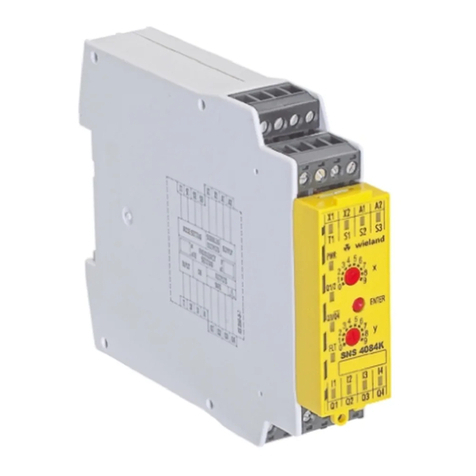 Wieland SNS 4074K-A operating instructions