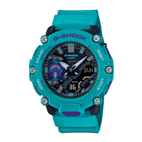 Casio 5674 Operation guide