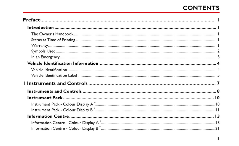 MG ZS11 Owner's handbook