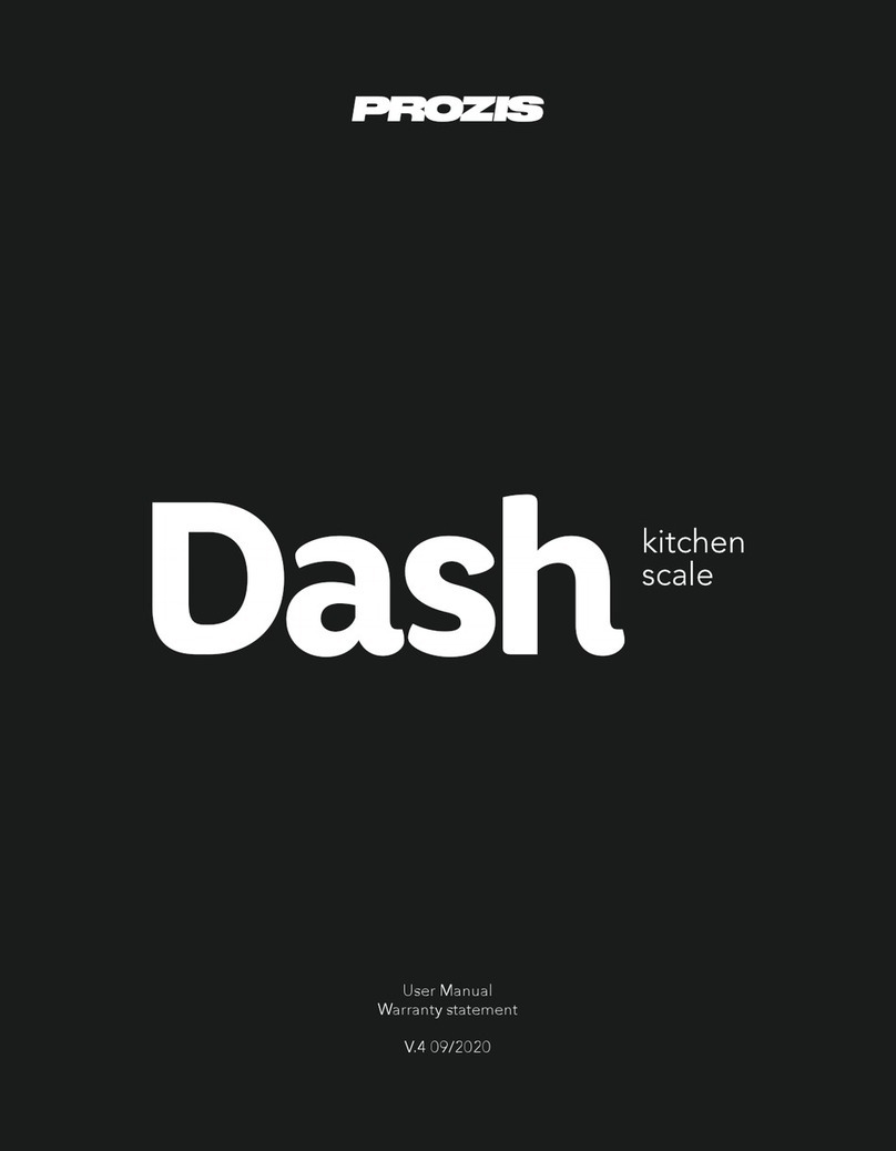 PROZIS Dash user manual