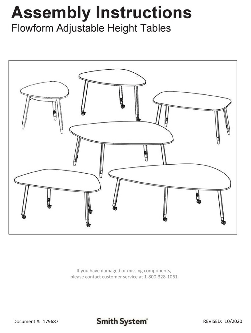 SMITH SYSTEM Flowform Assembly instructions