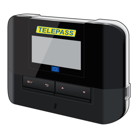 TELEPASS SAT Operating	 instruction