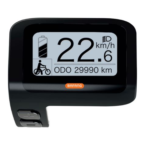BAFANG E-SYSTEM User manual