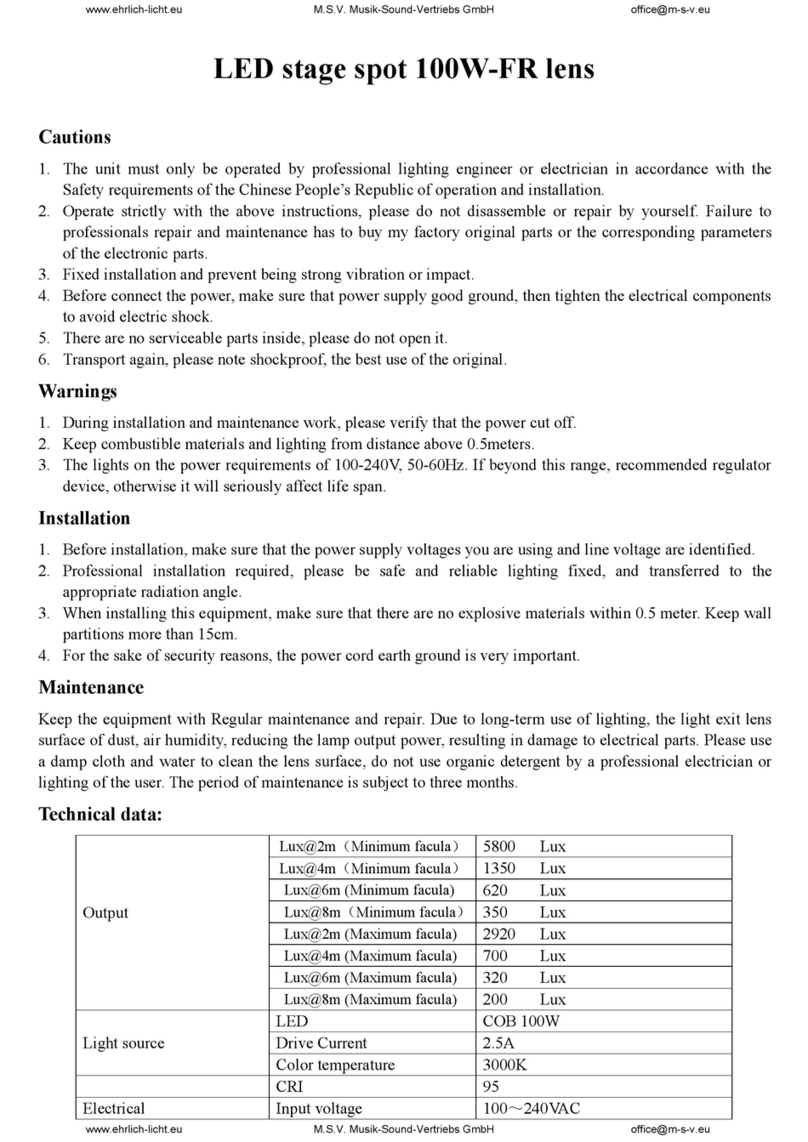 Ehrlich TH-100 manual