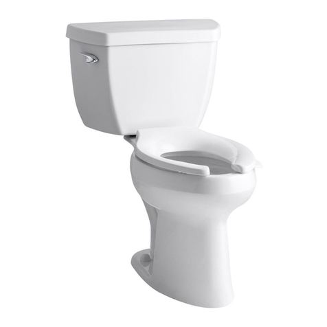 Kohler K-3493 Assembly instructions