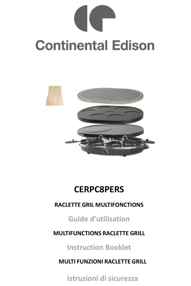 CONTINENTAL EDISON CERPC8PERS Instruction booklet