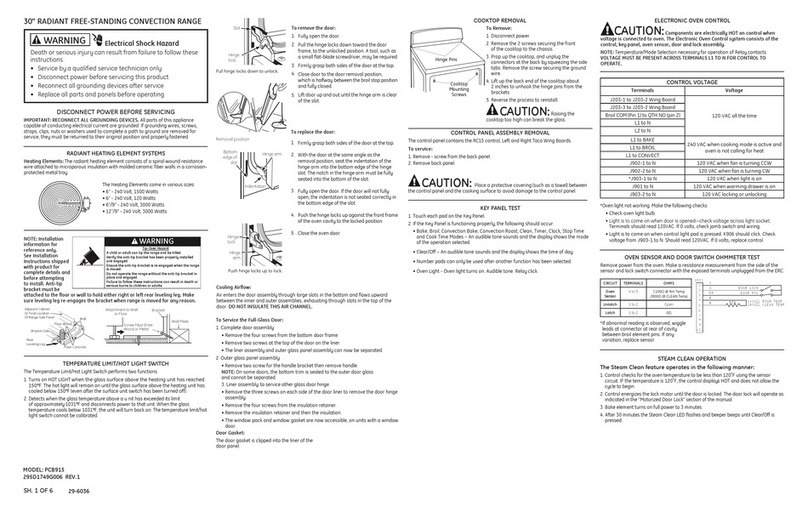GE PCB915 User manual