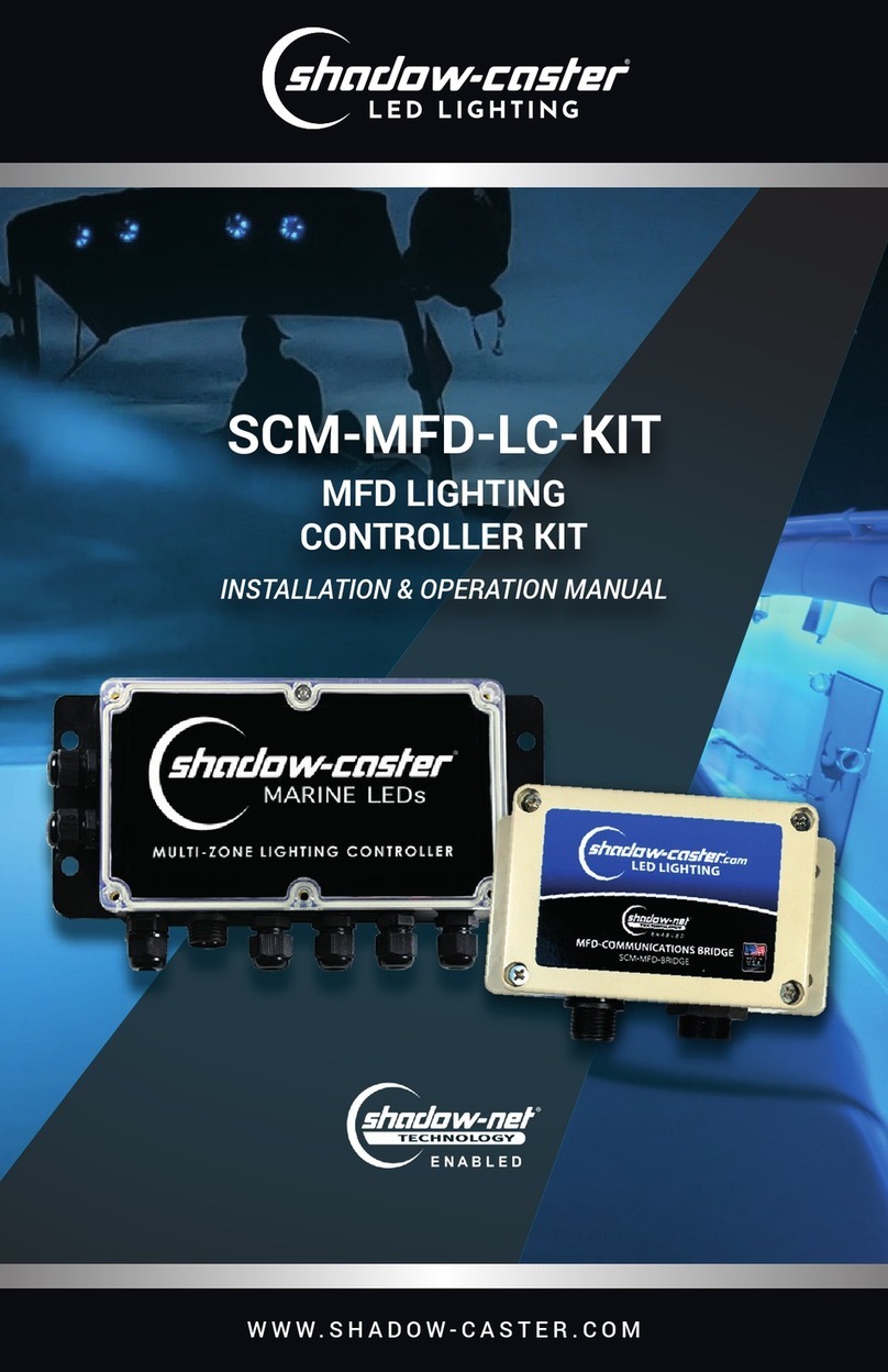 Shadow-Caster SCM-MFD-LC-KIT Installation & operation manual