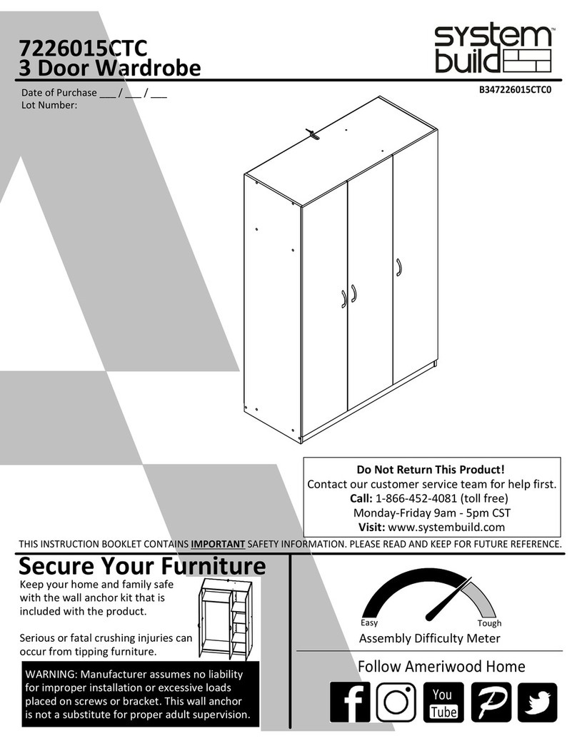 System Build 7226015CTC manual