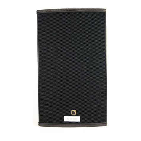 L-Acoustics 8XT User manual