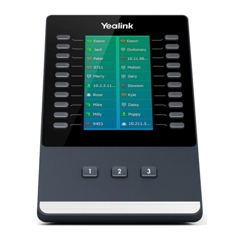 Verizon Yealink One Talk EXP50 user guide Verizon Yealink One Talk EXP50 user guide