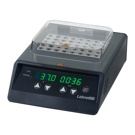 Labnet Accublock D1301 instruction manual