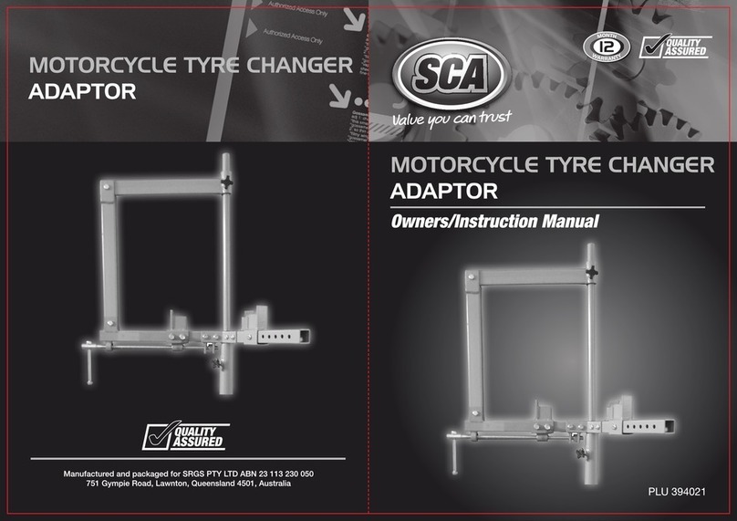 SCA 394021 Owner's instruction manual