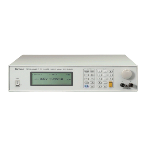 Chroma 62000P Series Owner's manual