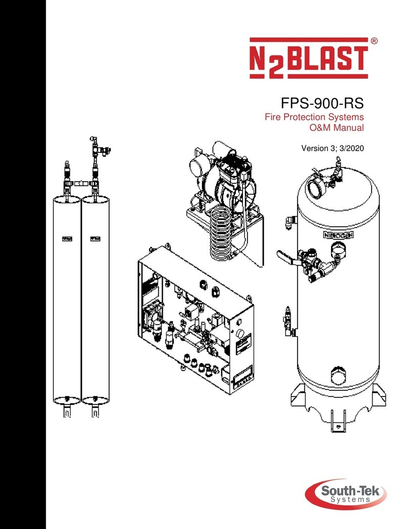 South-Tek Systems N2 Blast FPS-900-RS User manual