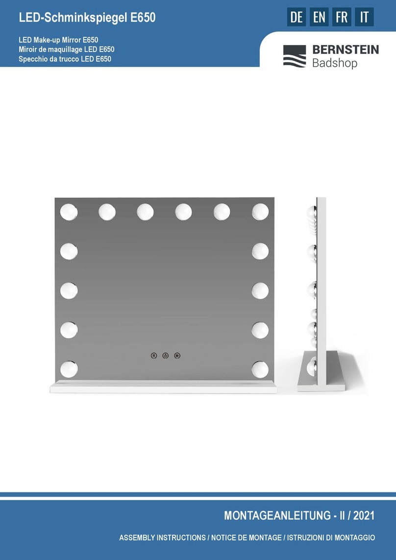 BERNSTEIN E650 Assembly instructions