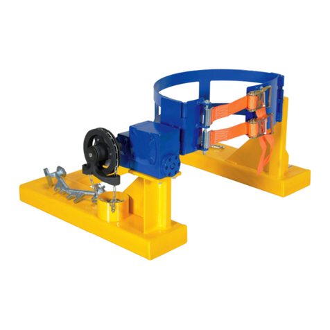 Vestil DCR-205-20 instruction manual