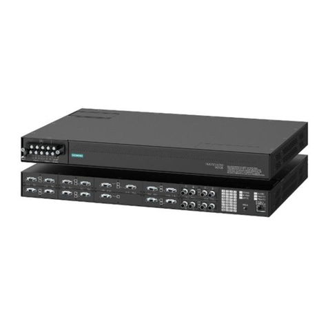 Siemens SIMATIC NET RUGGEDCOM M2100F installation manual