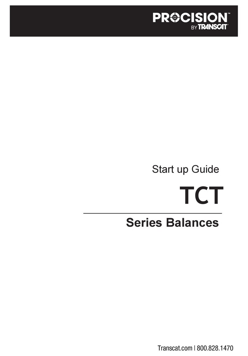 Transcat Procision TCT Series Startup guide