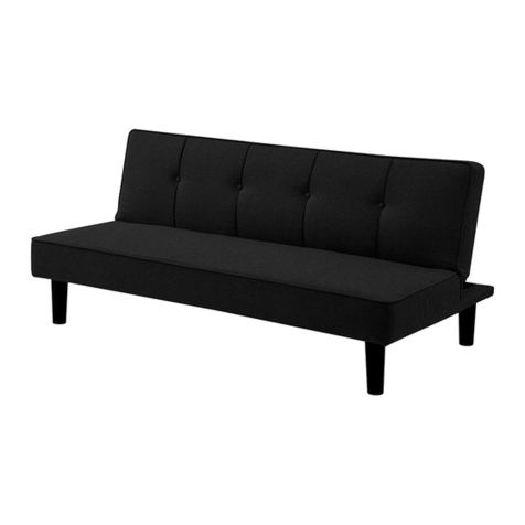 Dorel Home Products Futon 2362379 quick start guide