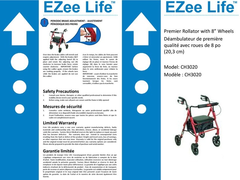 EZee Life CH3020 User manual EZee Life CH3020 User manual