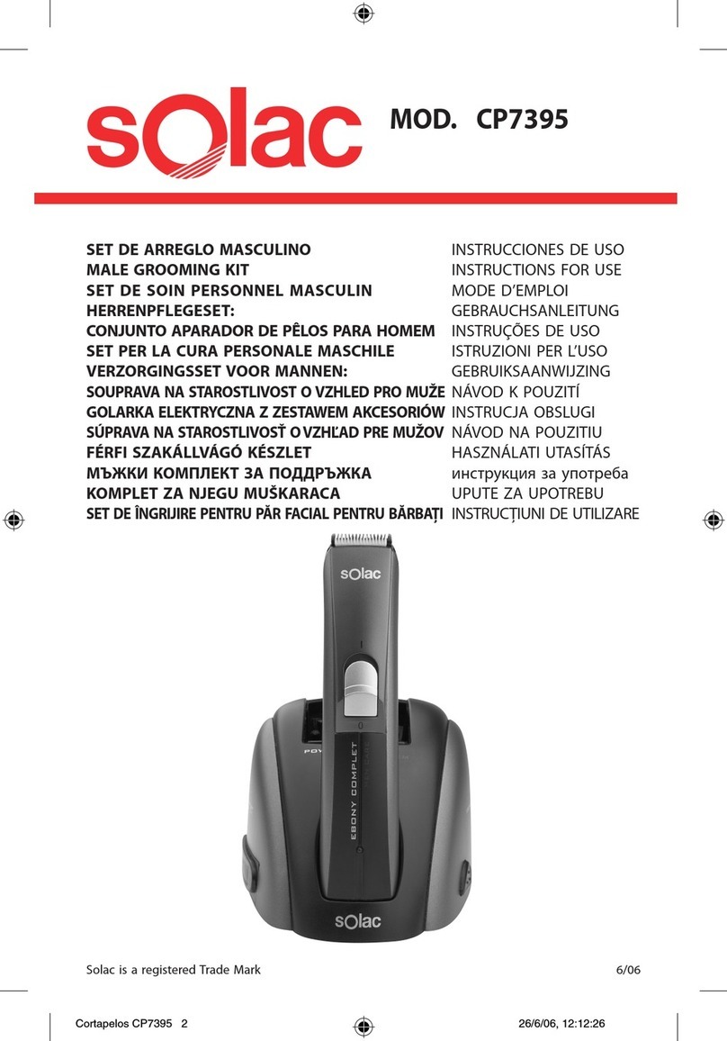 SOLAC CP7395 User manual