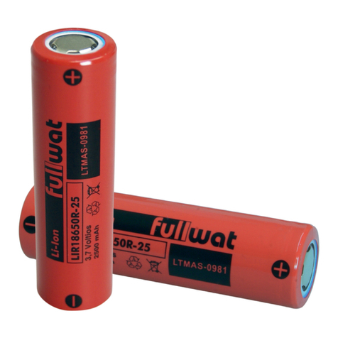 Fullwat LIR18650R-25 User manual