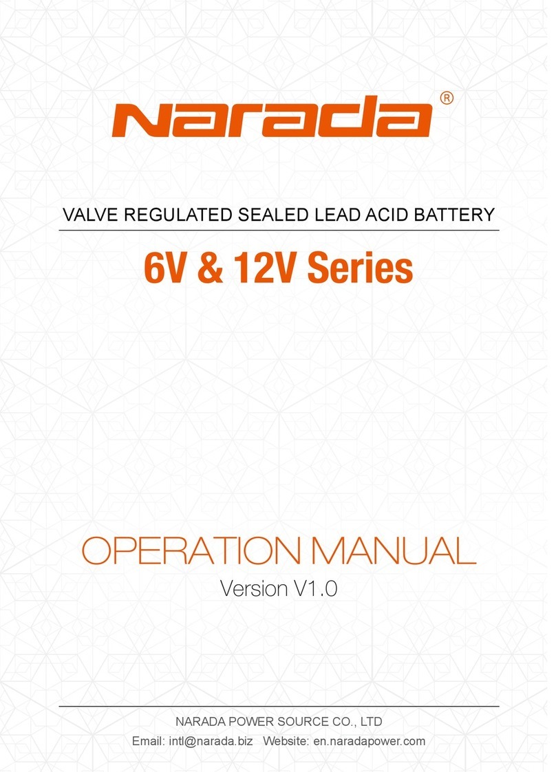 Narada 6V Series User manual Narada 6V Series User manual