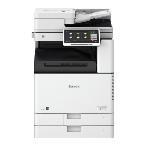 Canon ImageRUNNER ADVANCE DX C5760i Installation guide