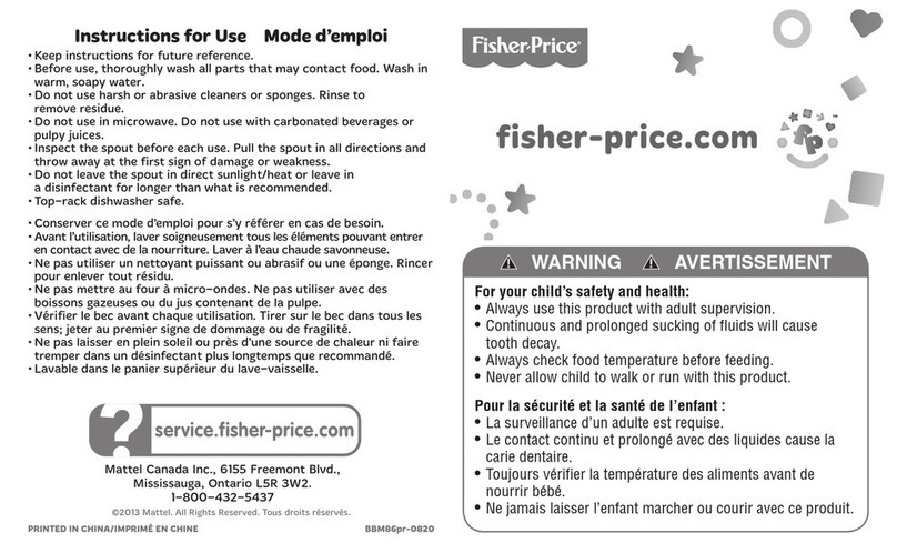 Mattel Fisher-Price BBM86 Instructions for use