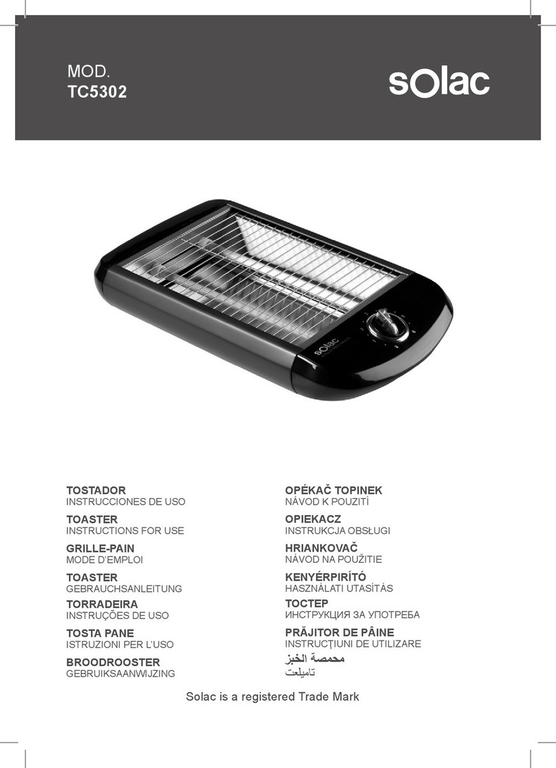 SOLAC TC5302 Instructions for use