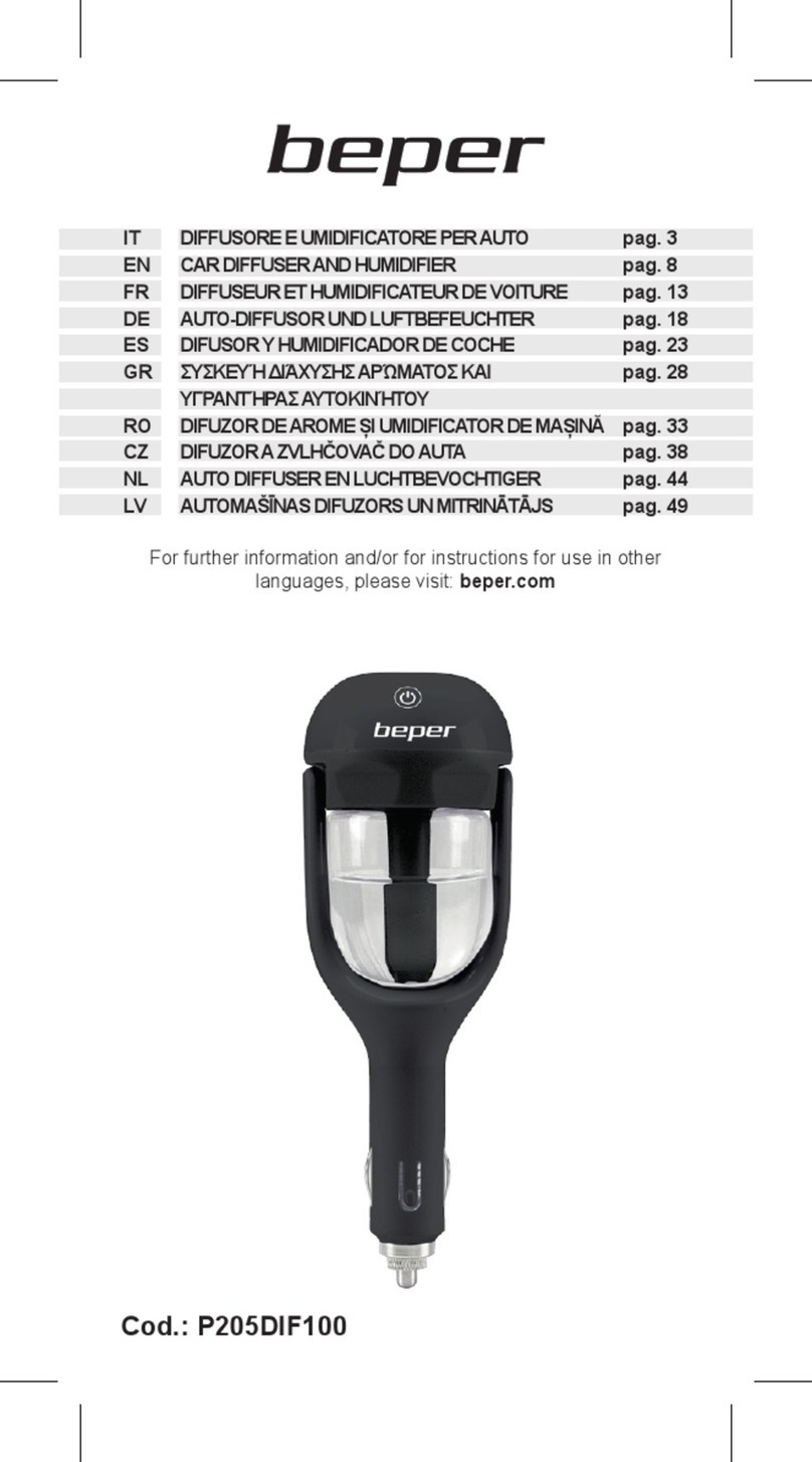 Beper P205DIF100 manual