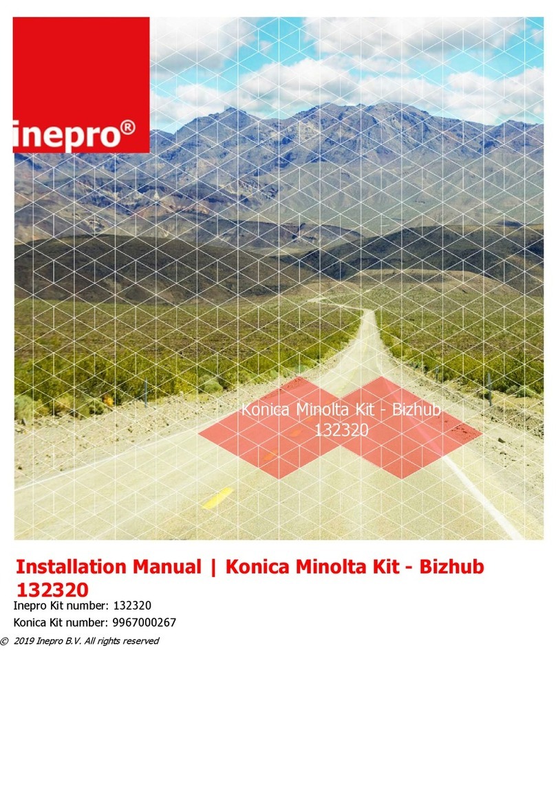 Inepro 132320 installation manual