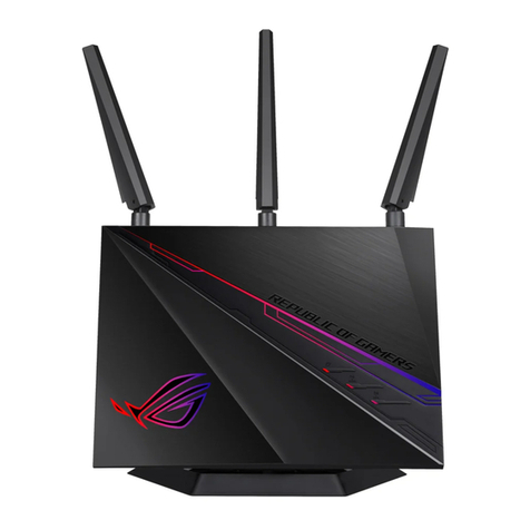 Asus ROG Rapture GT-AC2900 User manual Asus ROG Rapture GT-AC2900 User manual
