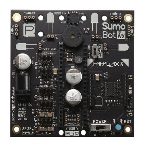 Parallax SumoBot WX Board quick start guide Parallax SumoBot WX Board quick start guide