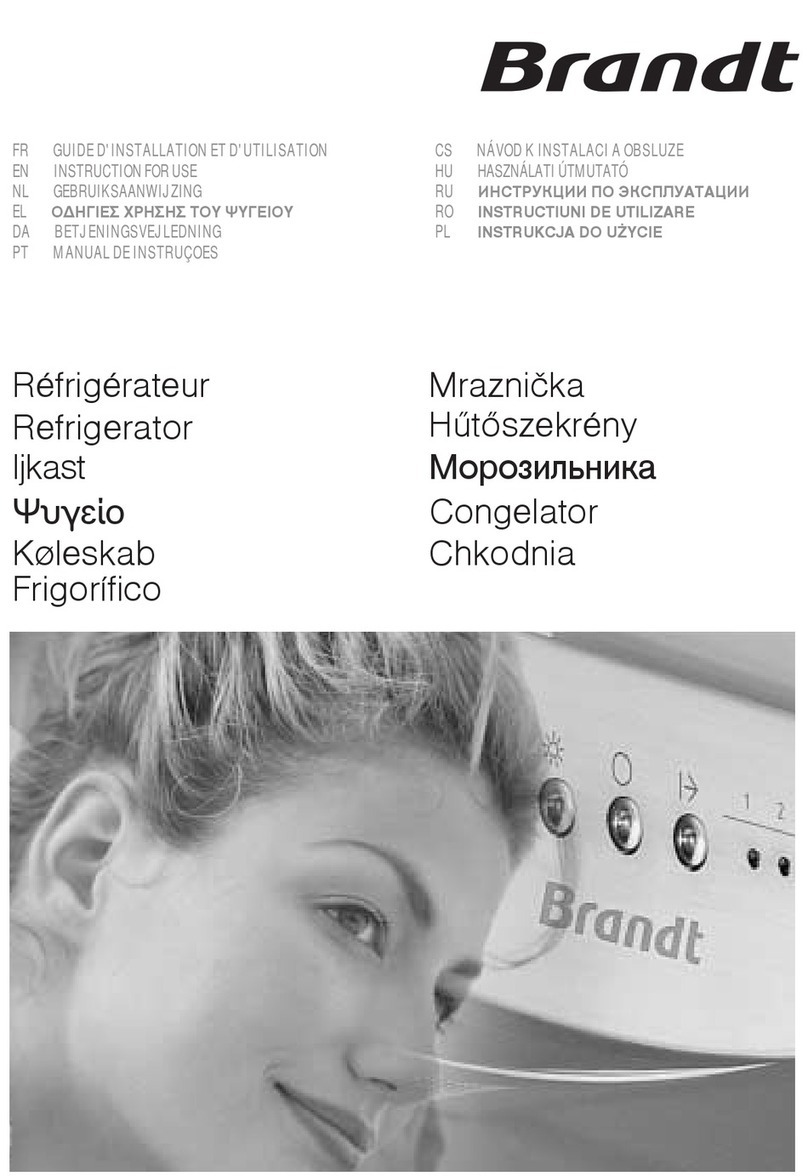 Brandt RF360L Instructions for use