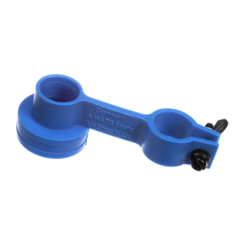 Watts Dormont Snap'N Go User manual