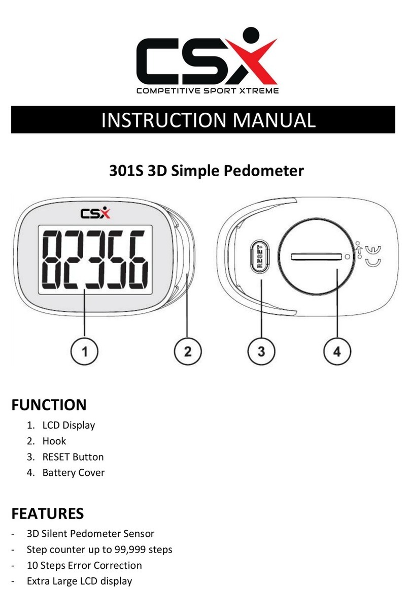 CSX P301 instruction manual