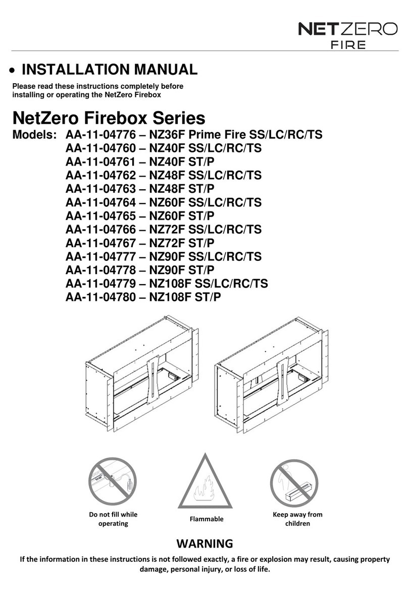 NetZero Firebox Series User manual