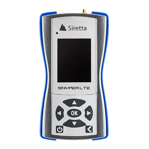 SIRETTA SNYPER-LTE Series user manual