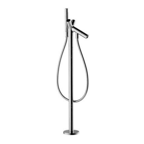 Hans Grohe Axor Starck 10458000 Instructions for use/assembly instructions