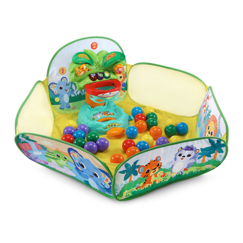 V-tech Pop-a-balls Pop & Count Ball Pit User manual