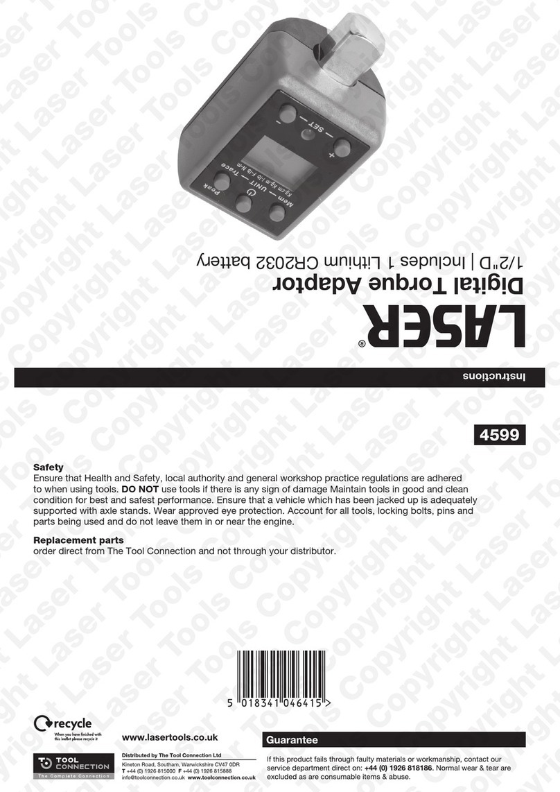 Laser 4599 instructions