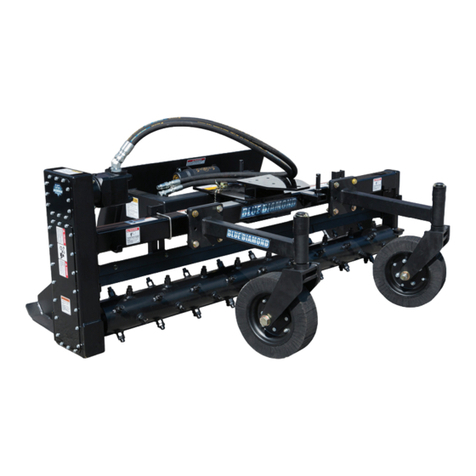 Blue Diamond POWER RAKE Operation and maintenance manual