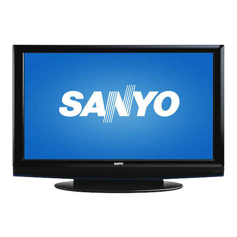 Sanyo DP50749 - 50" Plasma TV User manual